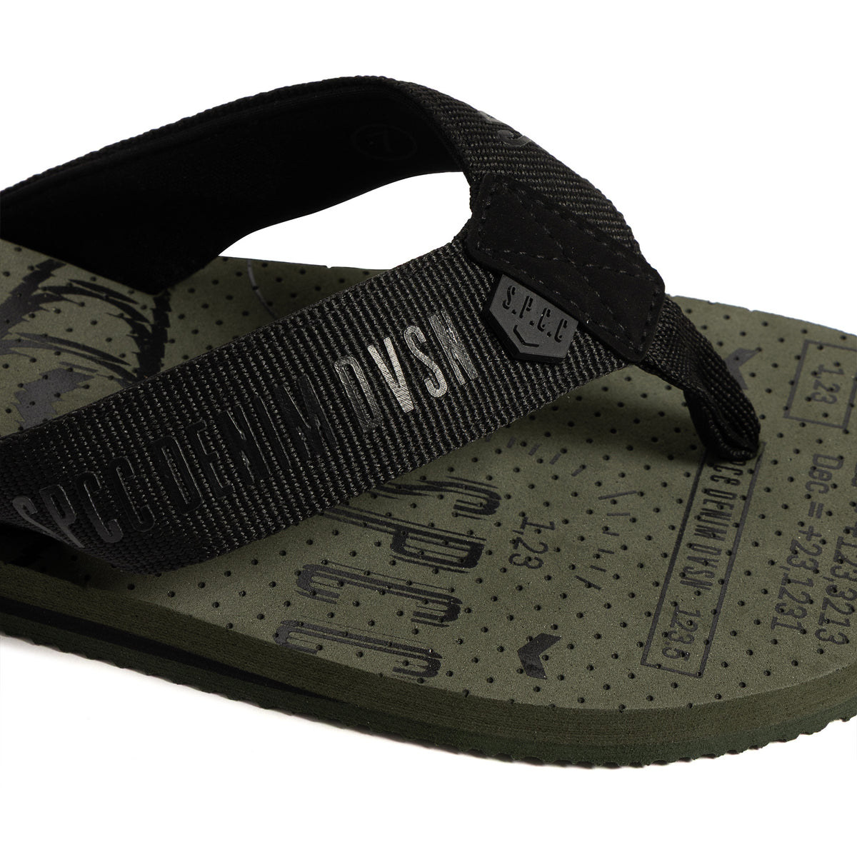 Torin Flip Flops - Black/Fatigue