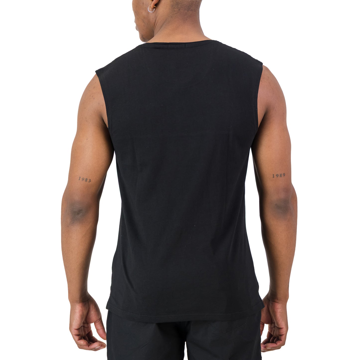 Surge Atlas Sleeveless Tee - Black