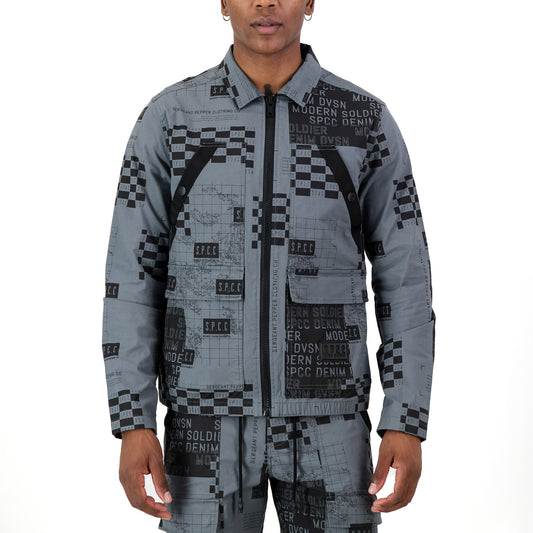 Libertine Jacket - Blue Grey