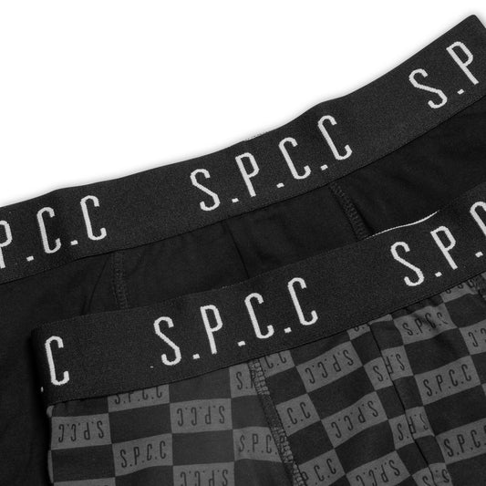 Morello Boxer (2 Pack) - Black/Charcoal