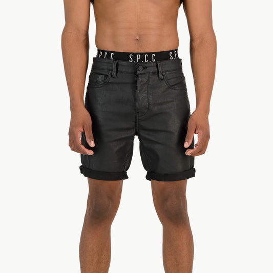 Black Mamba Denim Short - Black