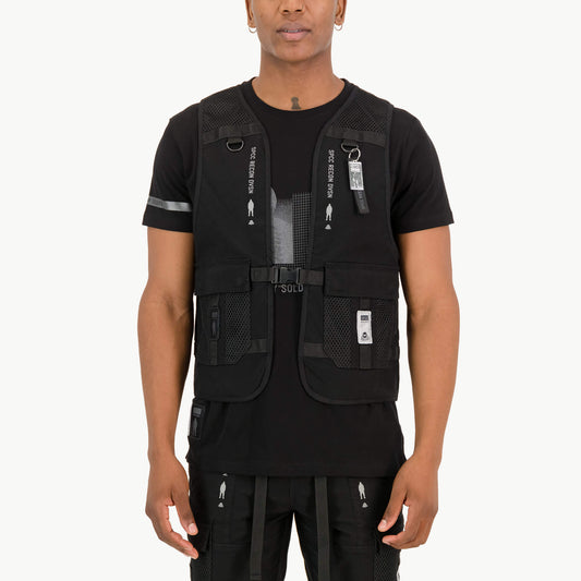 Recon Nocturne Sleeveless Jacket - Black