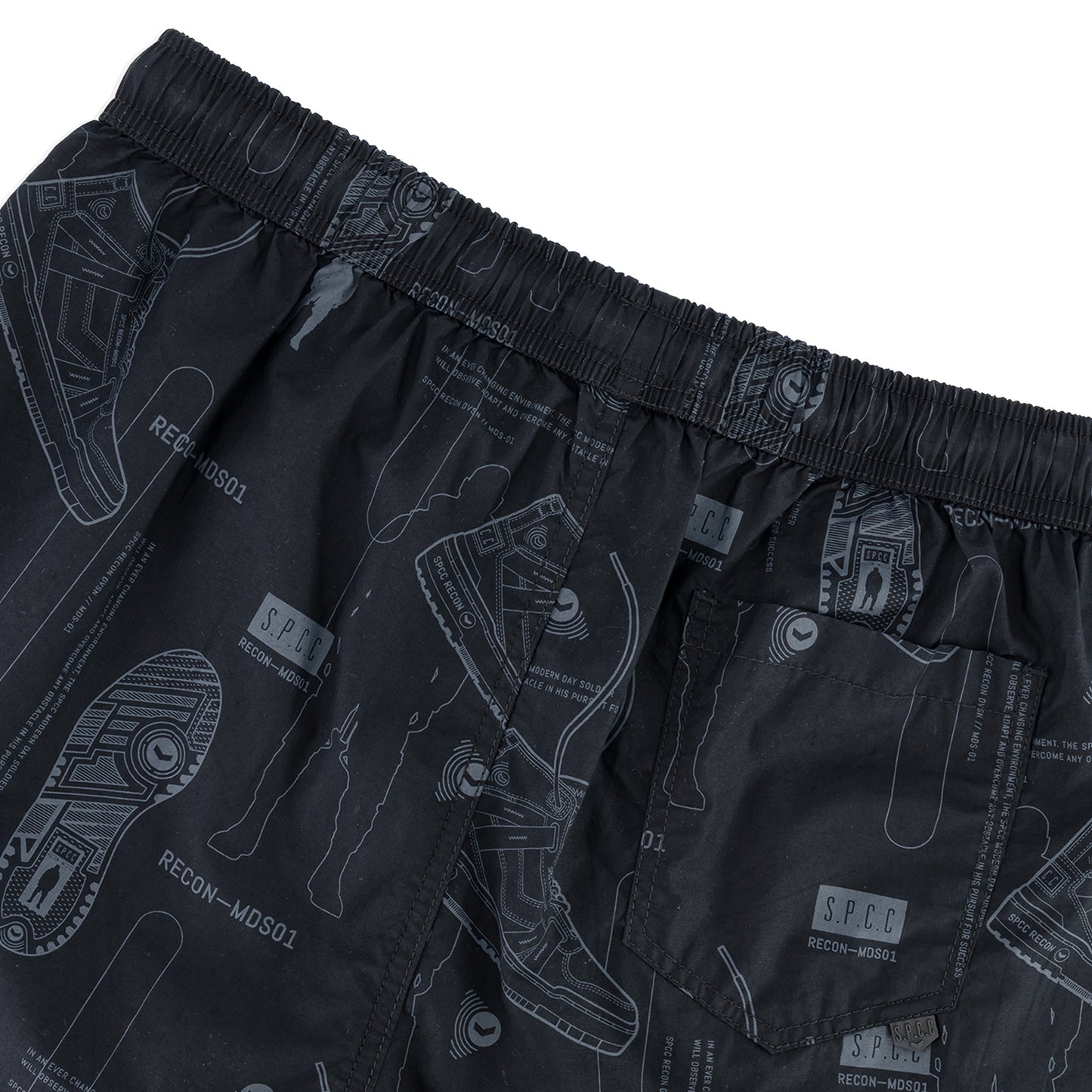 Recon Horizon Pool Short - Black