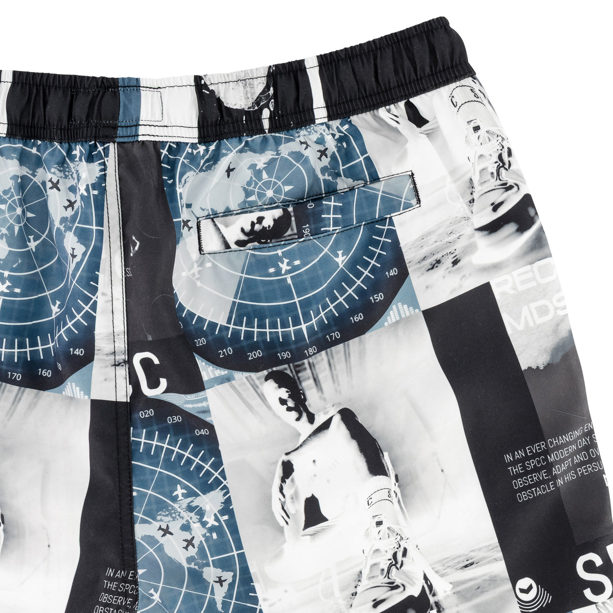 Recon Lexor Beach Short - White/Black