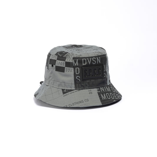 Libertine Bucket Hat - Blue Grey