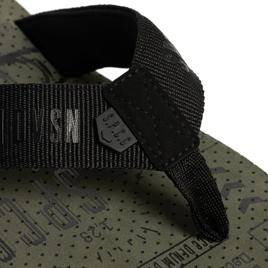 Torin Flip Flops  - Black/Fatigue