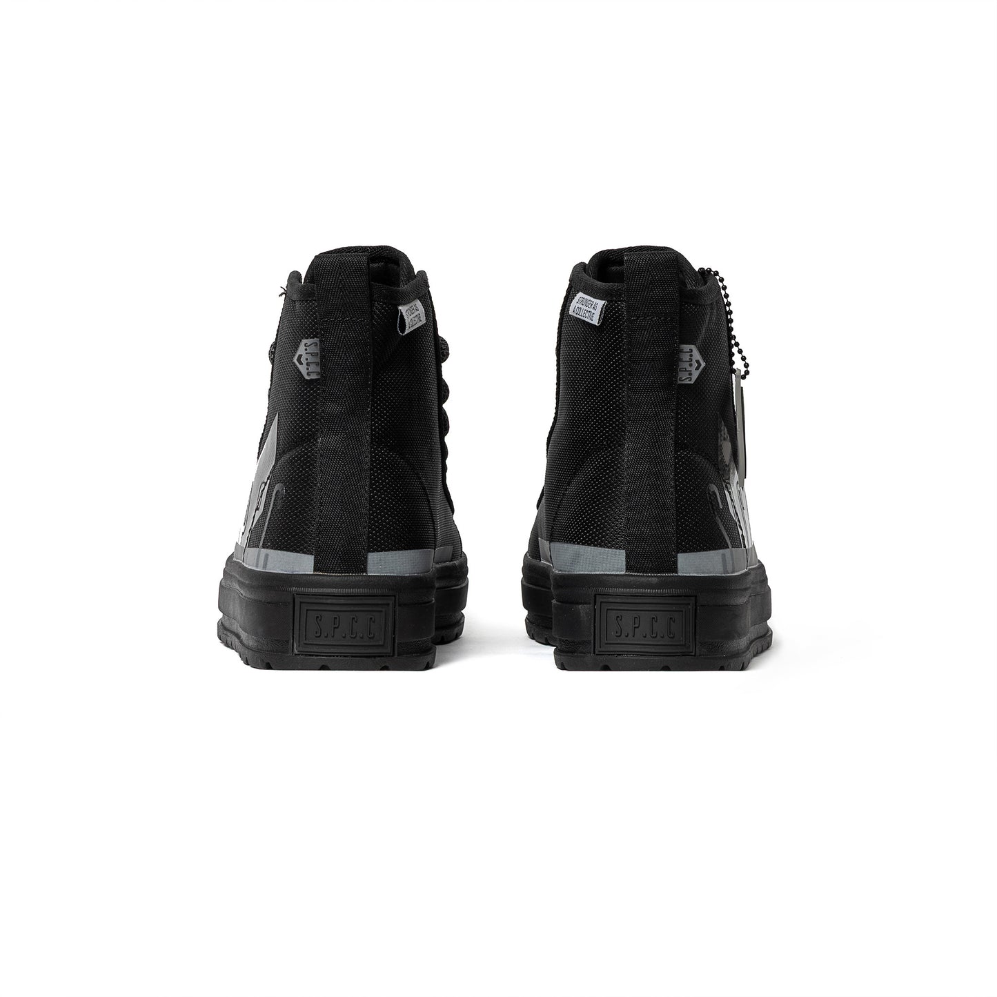 Surge Obscura Hi Sneakers  - Black/White
