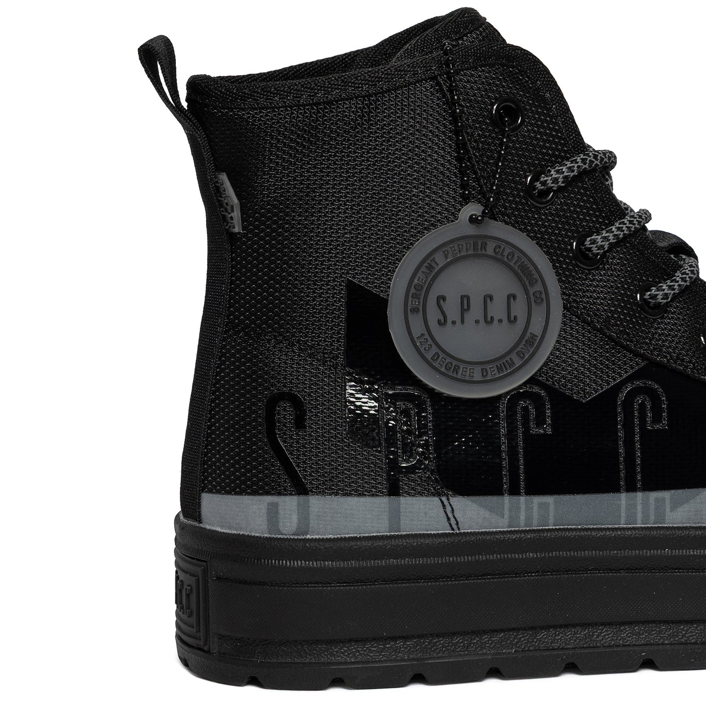 Surge Obscura Hi Sneakers  - Black/White