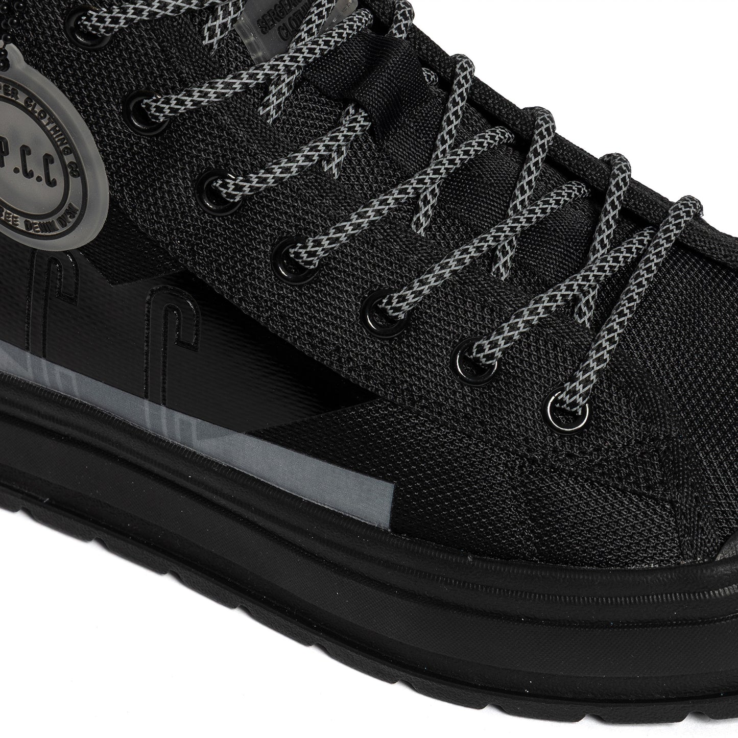 Surge Obscura Hi Sneakers  - Black/White