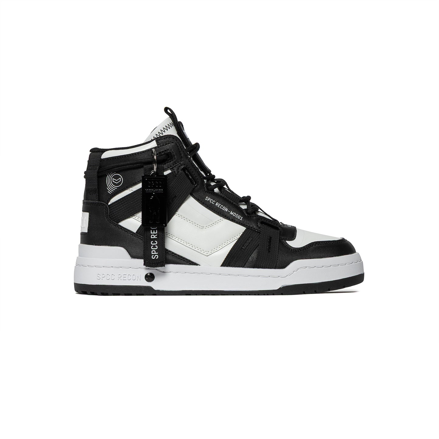 Recon Tau Hi Sneakers  - Black/White