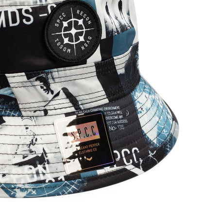 Recon Lexor Bucket Hat  - White/Black