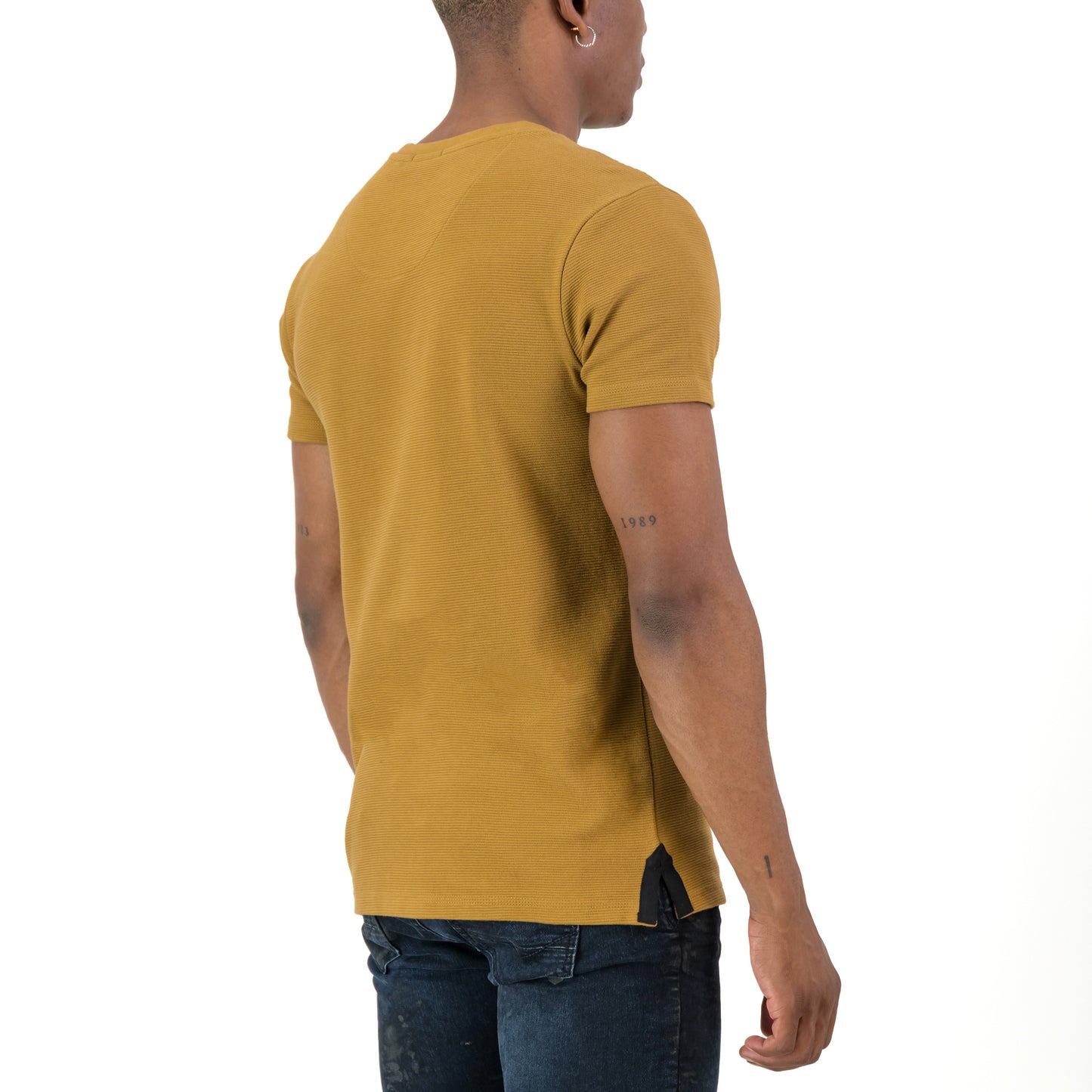 Avery Tee  - Mustard