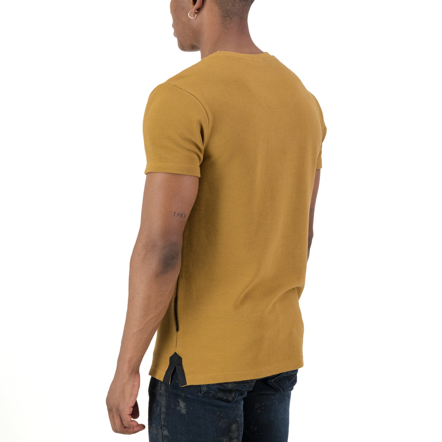 Avery Tee  - Mustard