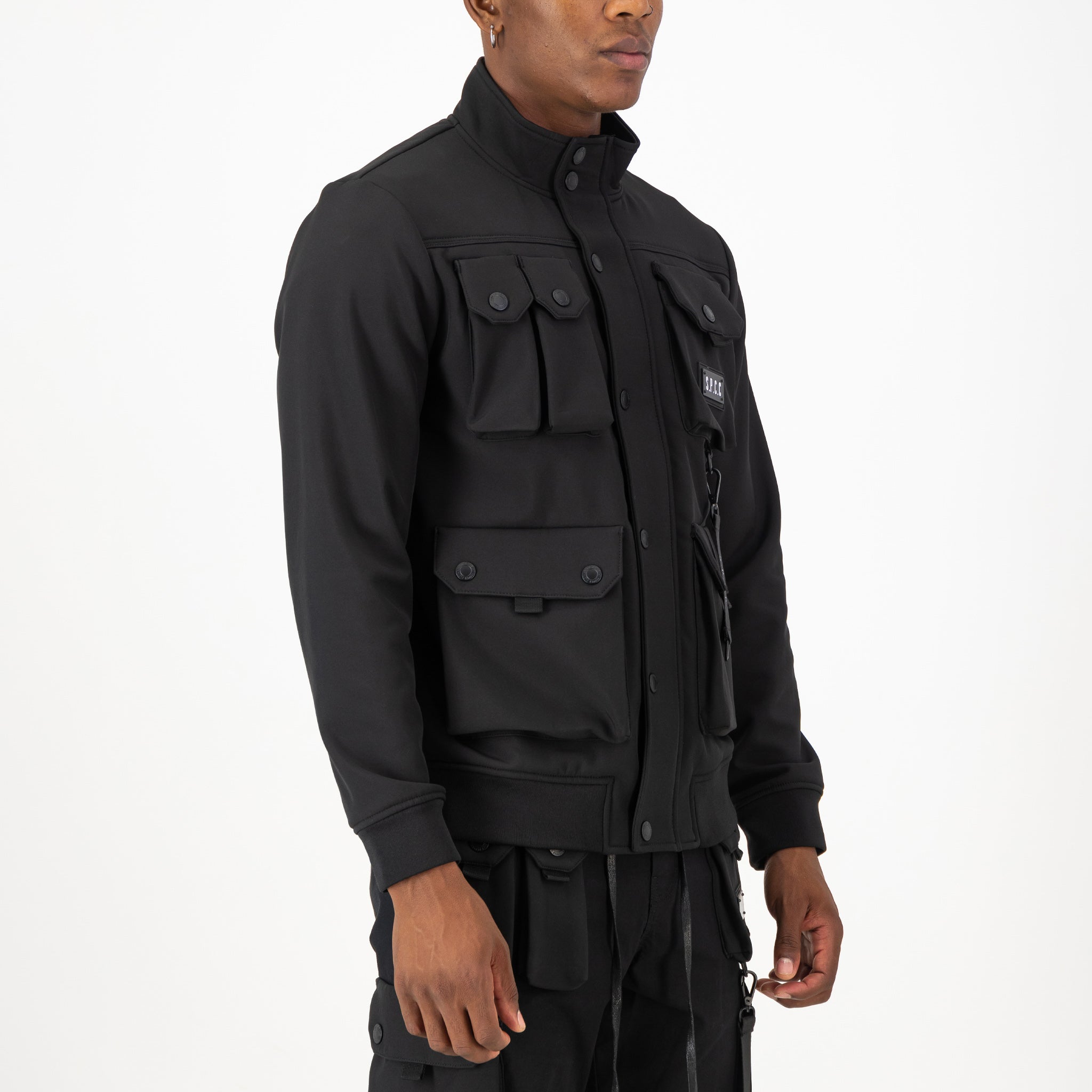 Officer Coat – Black Men's WW2 German Military Officer Leather Trench Coat Black