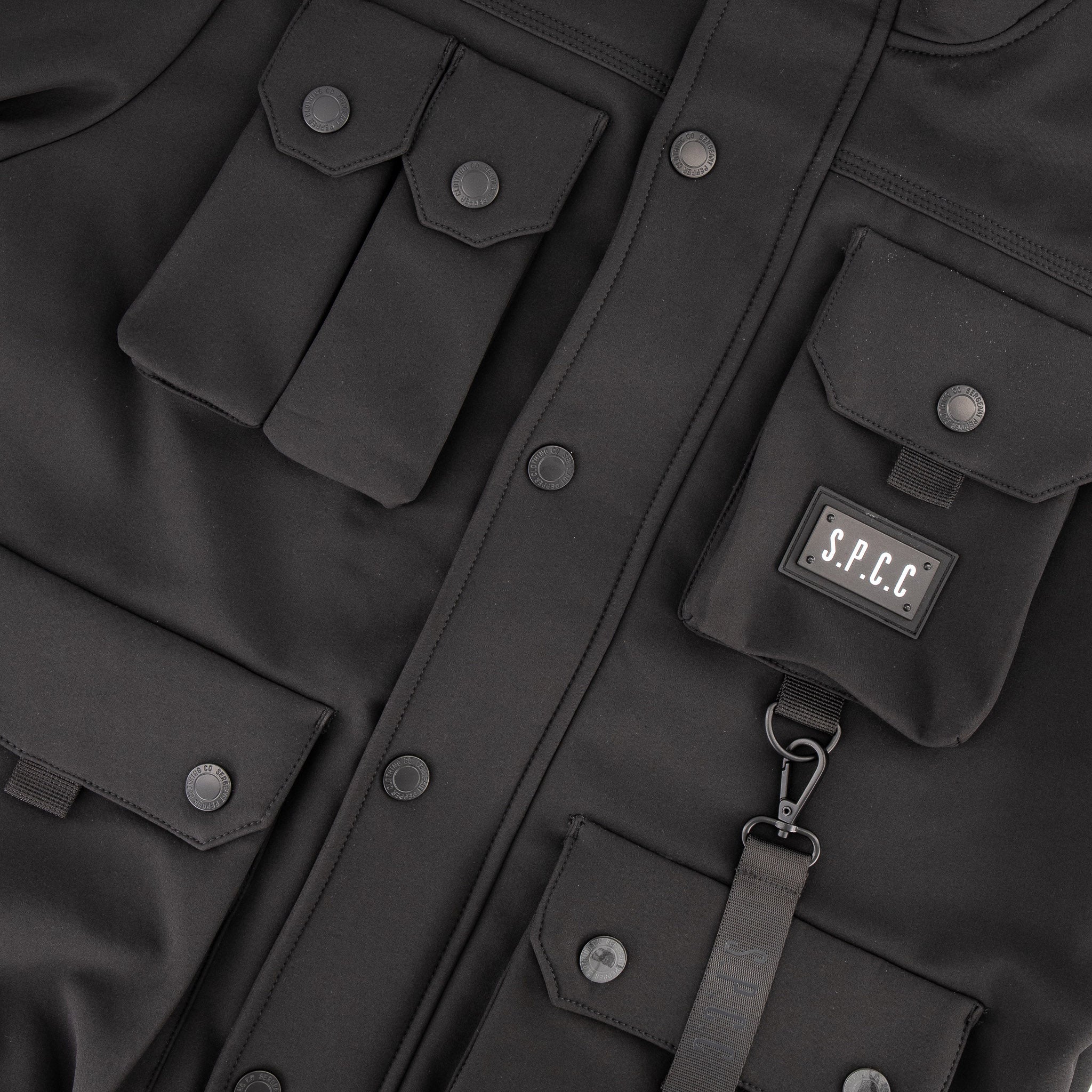 Officer Coat – Black Shop Officer Coat Black for Men Online