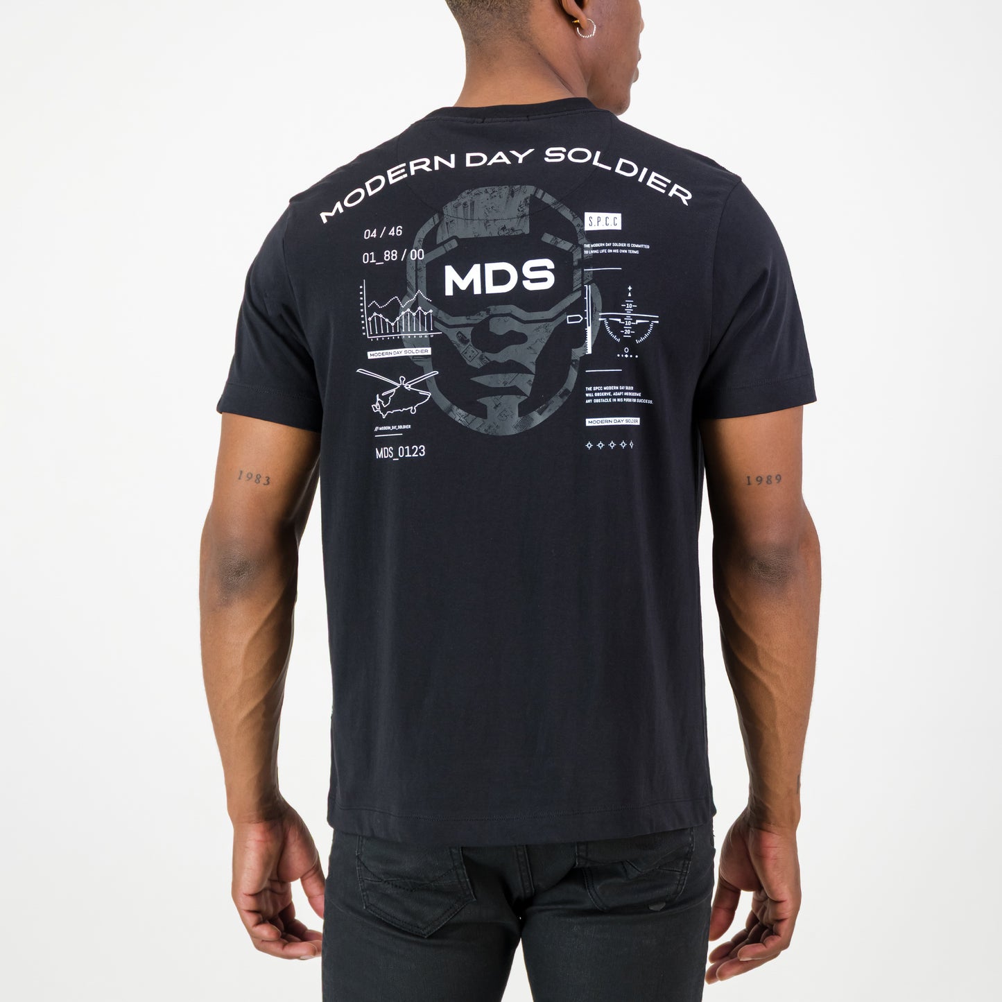 MDS Aviator Tee  - Black