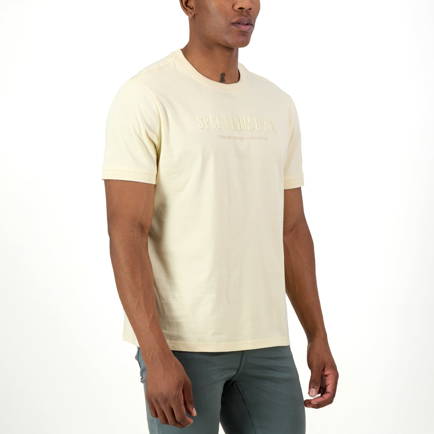 Fogerty Tee  - Light Stone