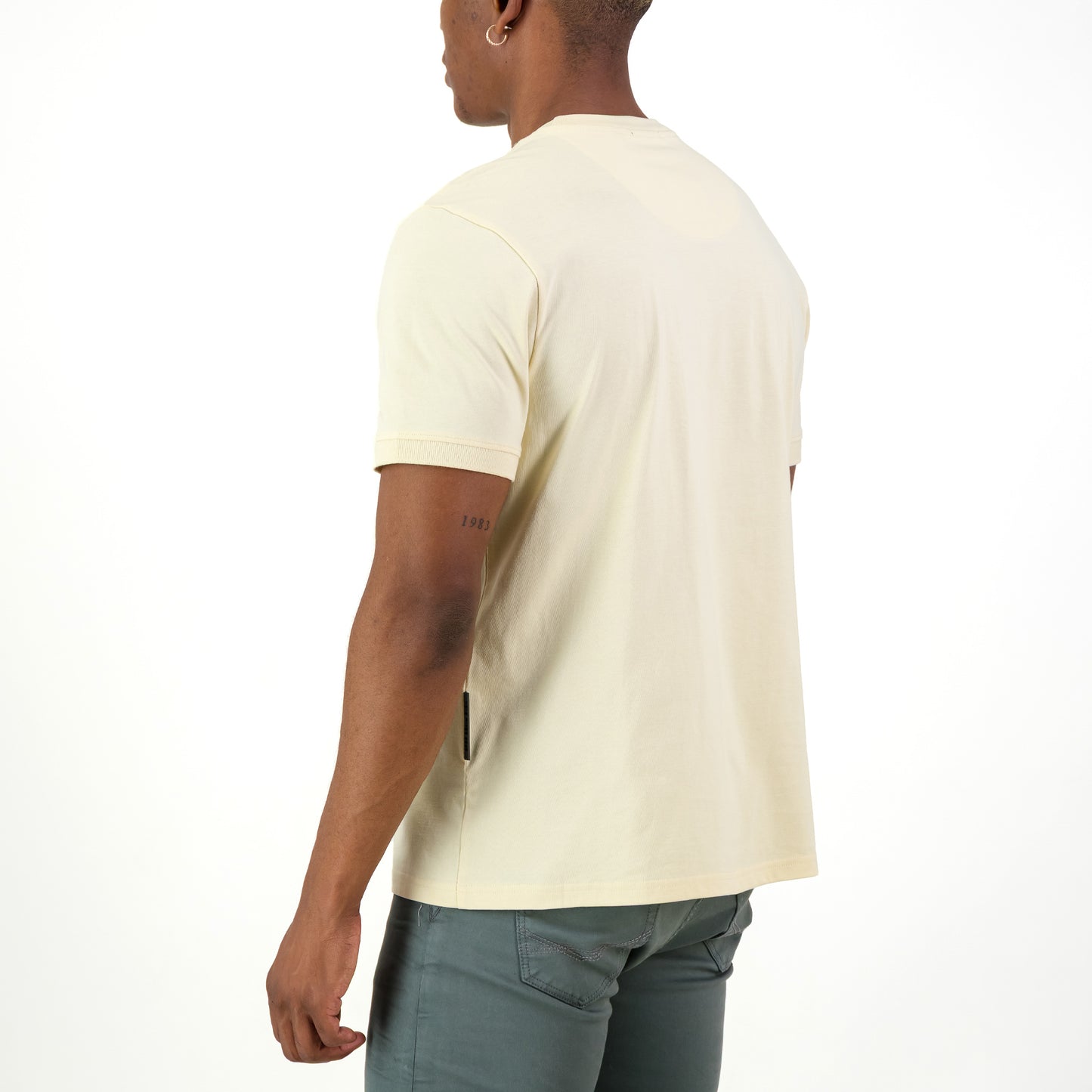 Fogerty Tee  - Light Stone