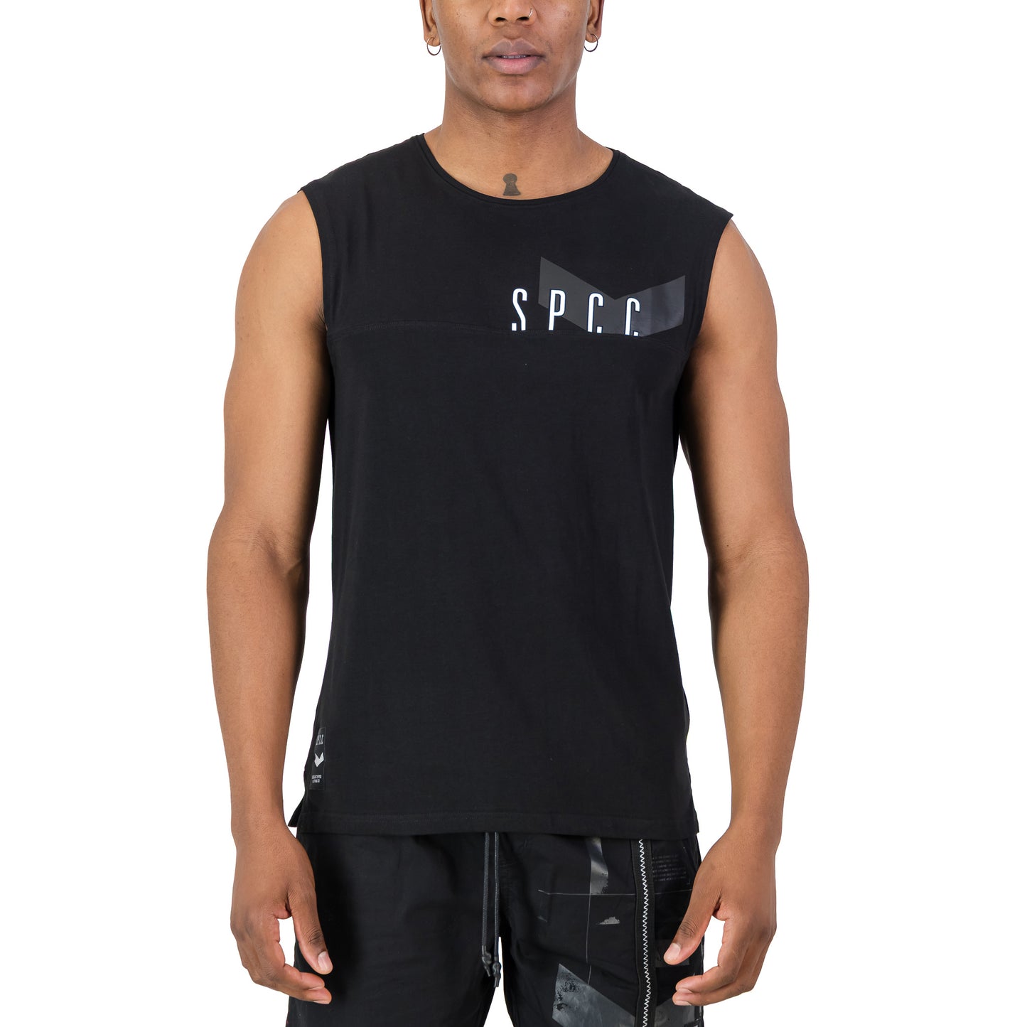 Surge Atlas Sleeveless Tee  - Black
