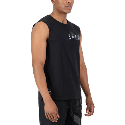 Surge Atlas Sleeveless Tee  - Black
