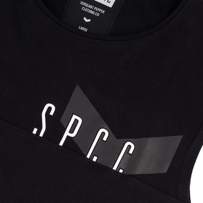 Surge Atlas Sleeveless Tee  - Black