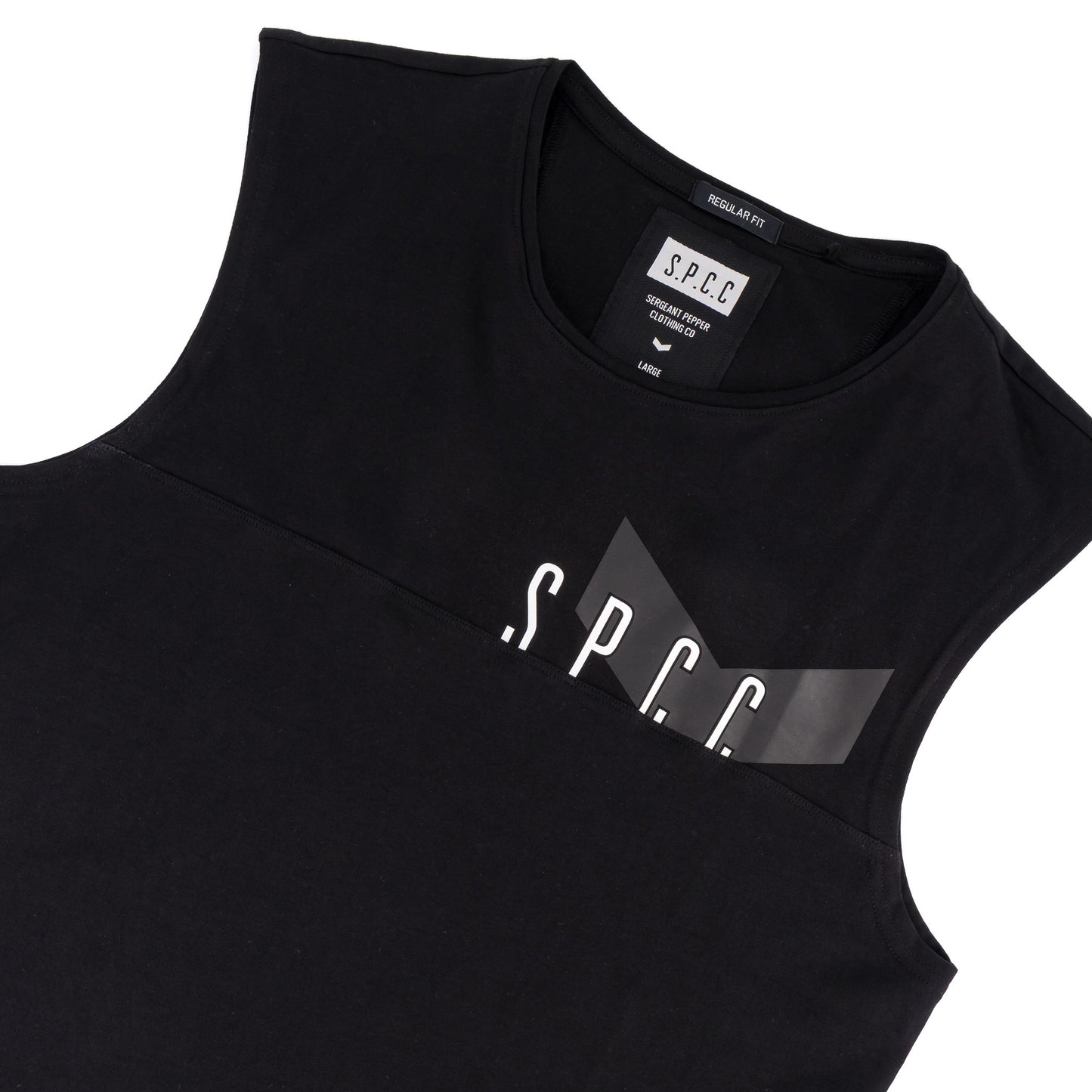Surge Atlas Sleeveless Tee  - Black
