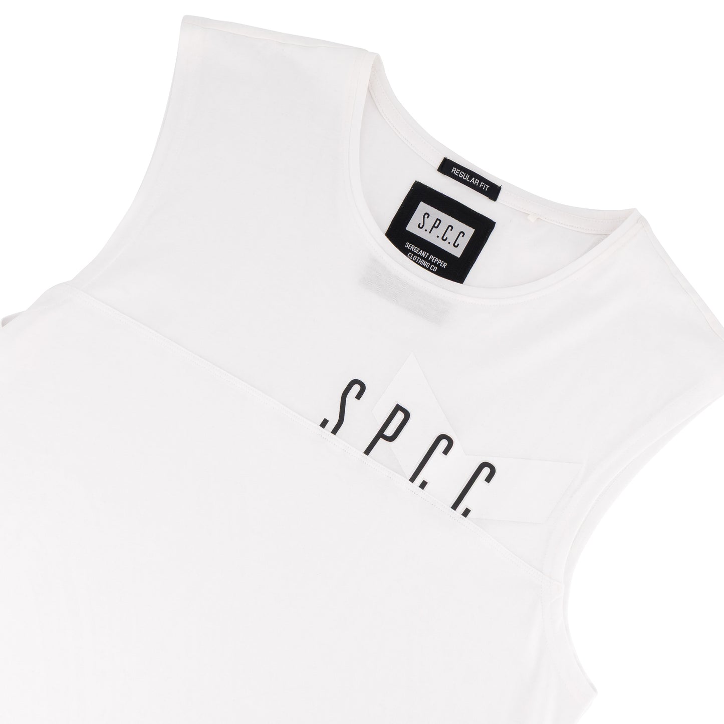 Surge Atlas Sleeveless Tee  - White