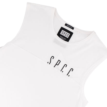 Surge Atlas Sleeveless Tee  - White