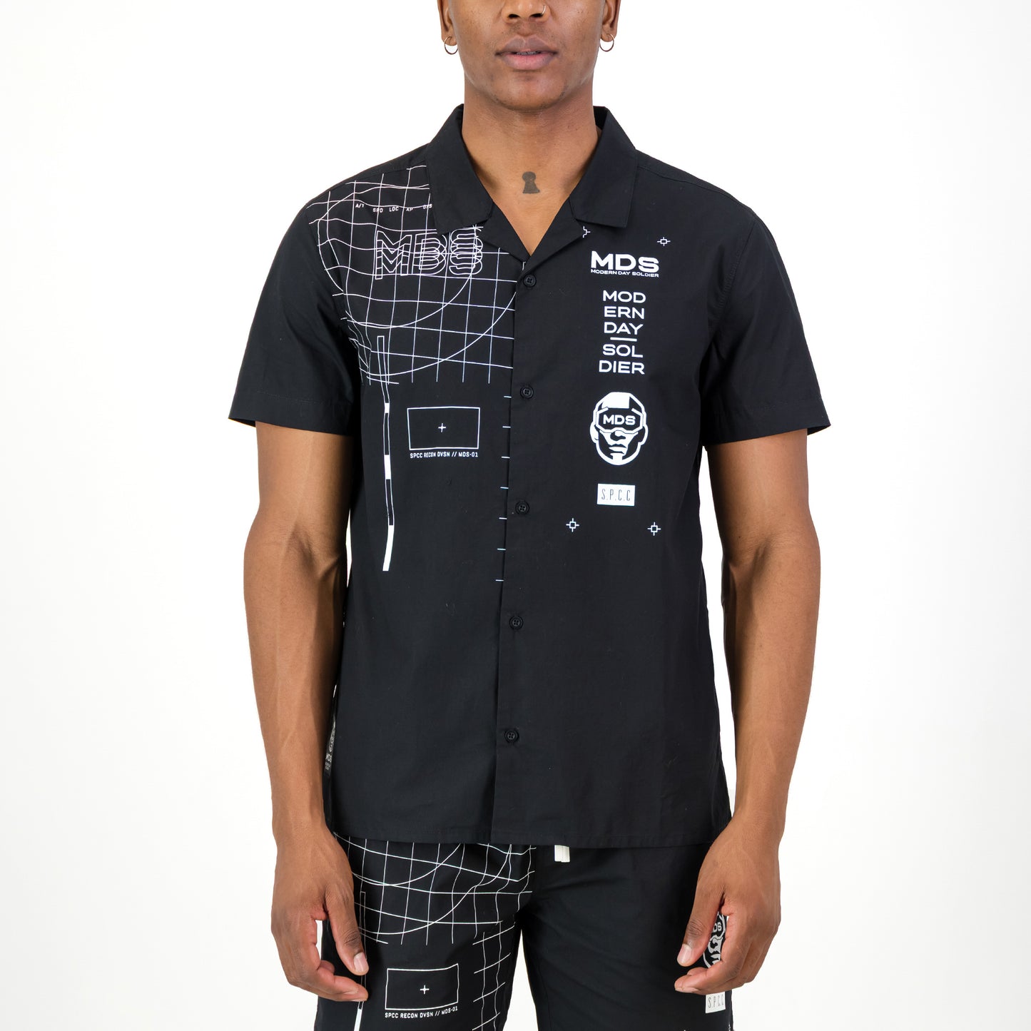 MDS Aviator Shirt  - Black