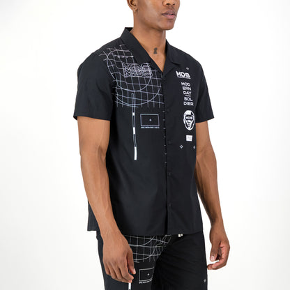 MDS Aviator Shirt  - Black