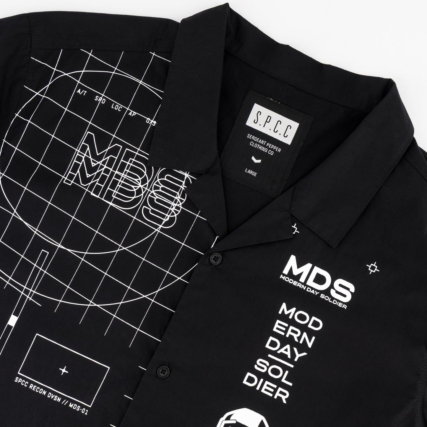 MDS Aviator Shirt  - Black
