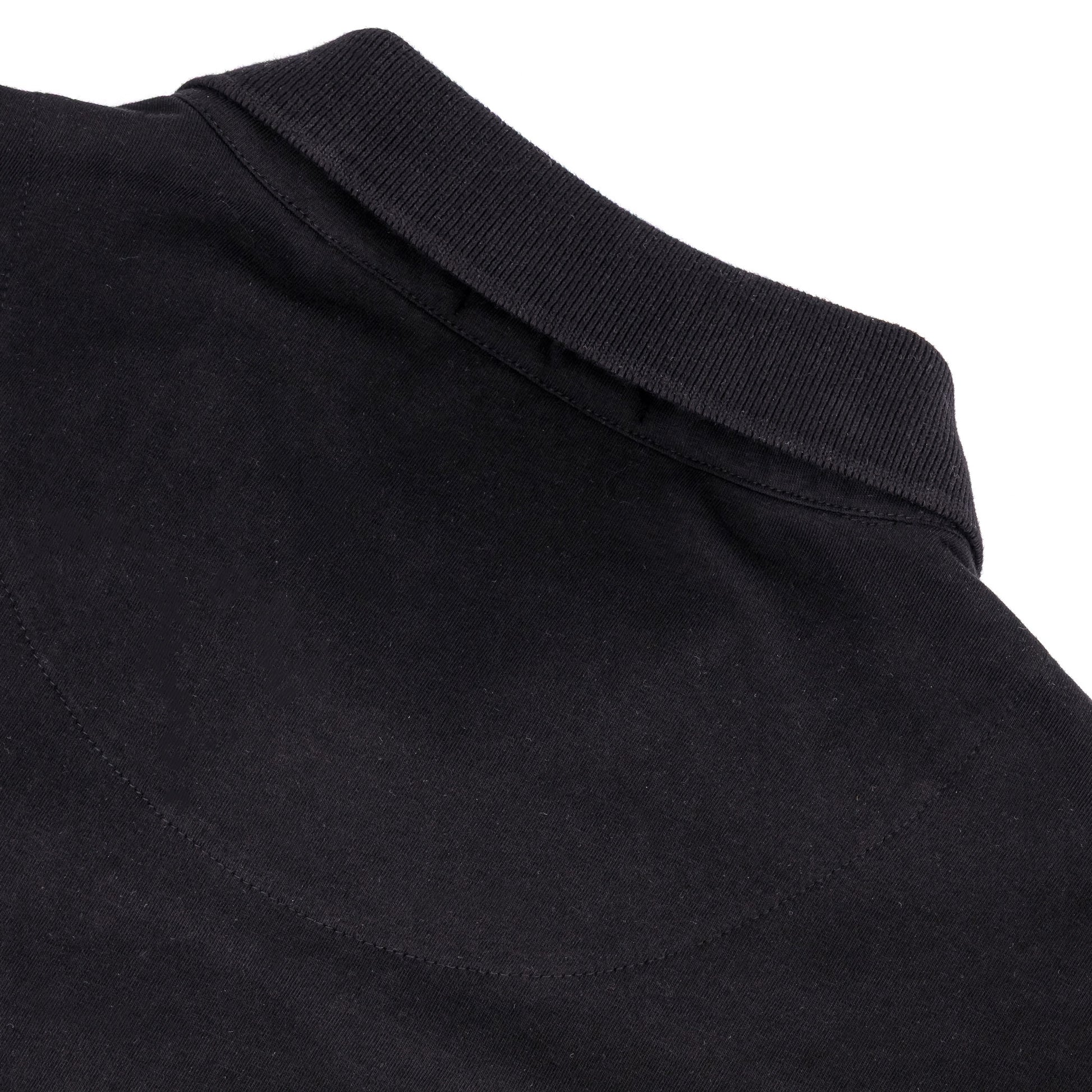 Recon Escalade Golfer - Black close-up view of knitted collar design