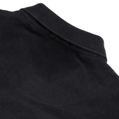 Recon Escalade Golfer - Black close-up view of knitted collar design