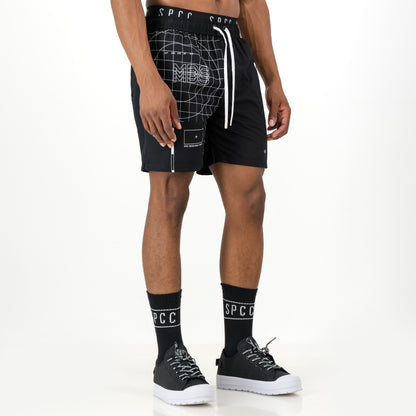 MDS Aviator Pool Short  - Black