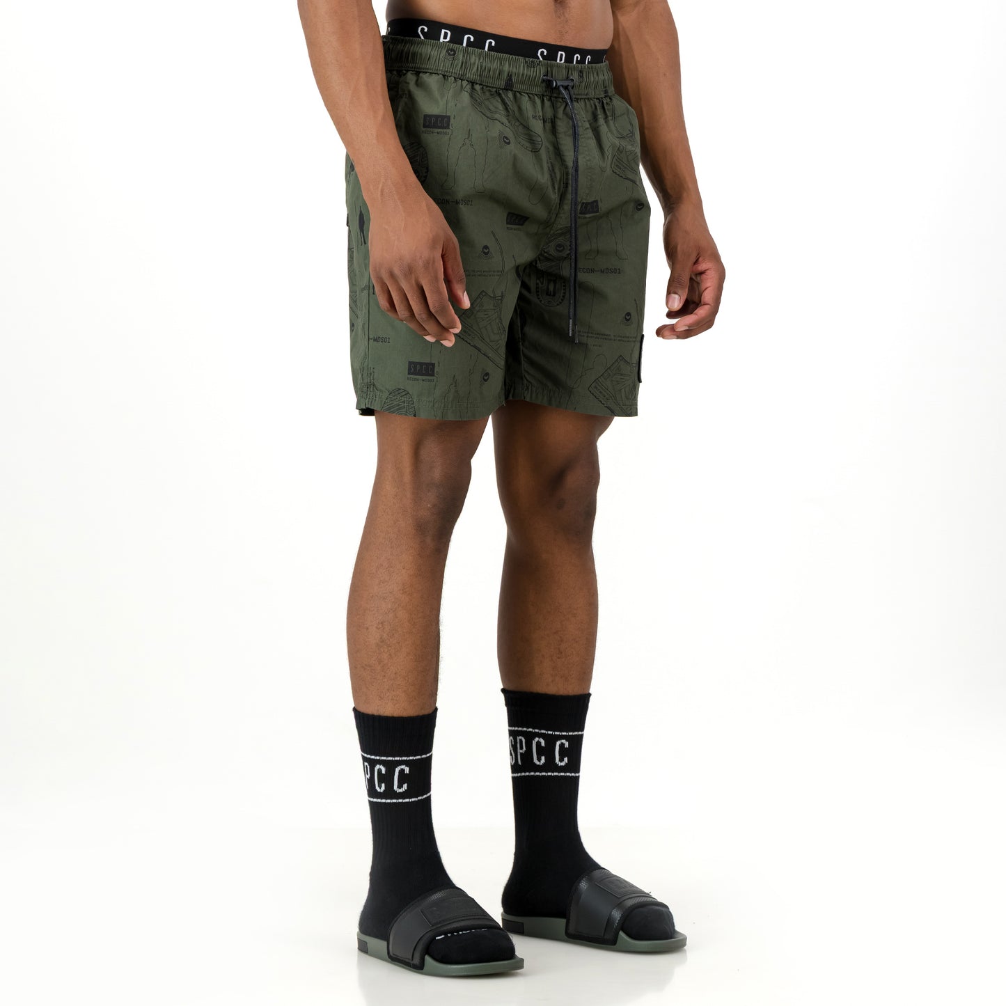 Recon Horizon Pool Short  - Fatigue