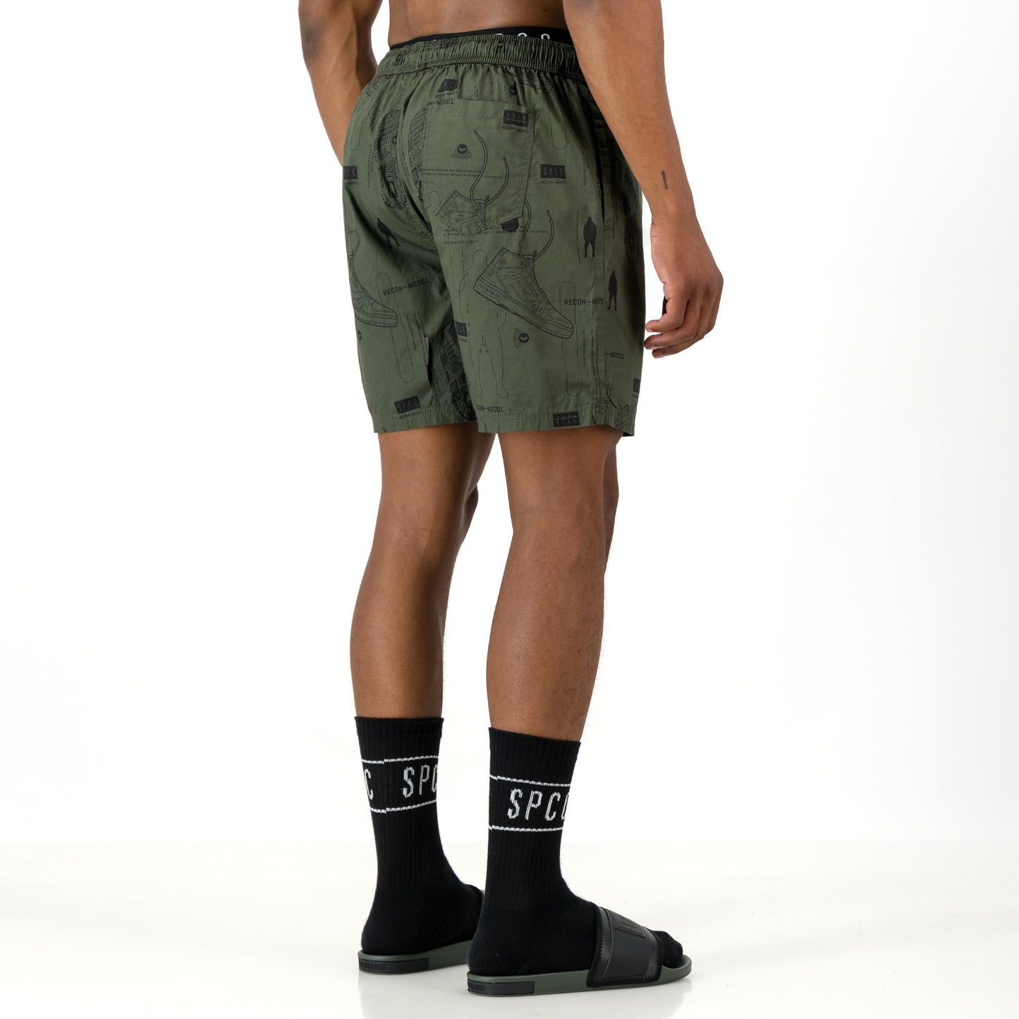 Recon Horizon Pool Short  - Fatigue