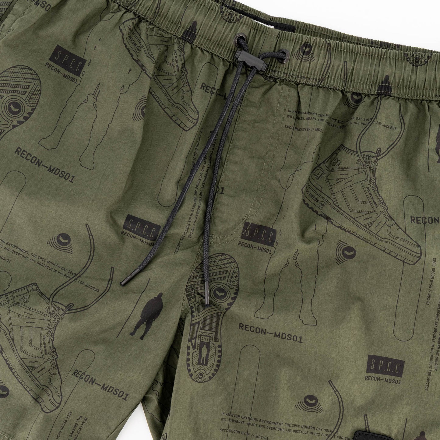 Recon Horizon Pool Short  - Fatigue