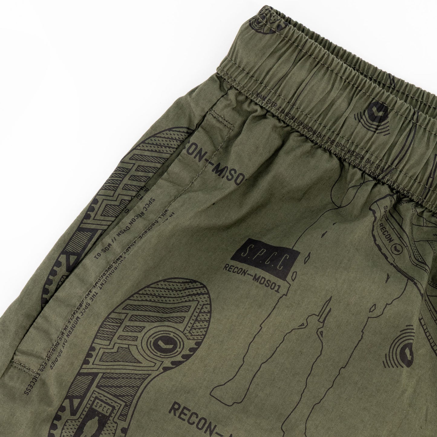 Recon Horizon Pool Short  - Fatigue