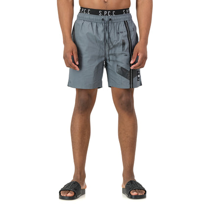 Orbit Pool Short  - Blue Grey