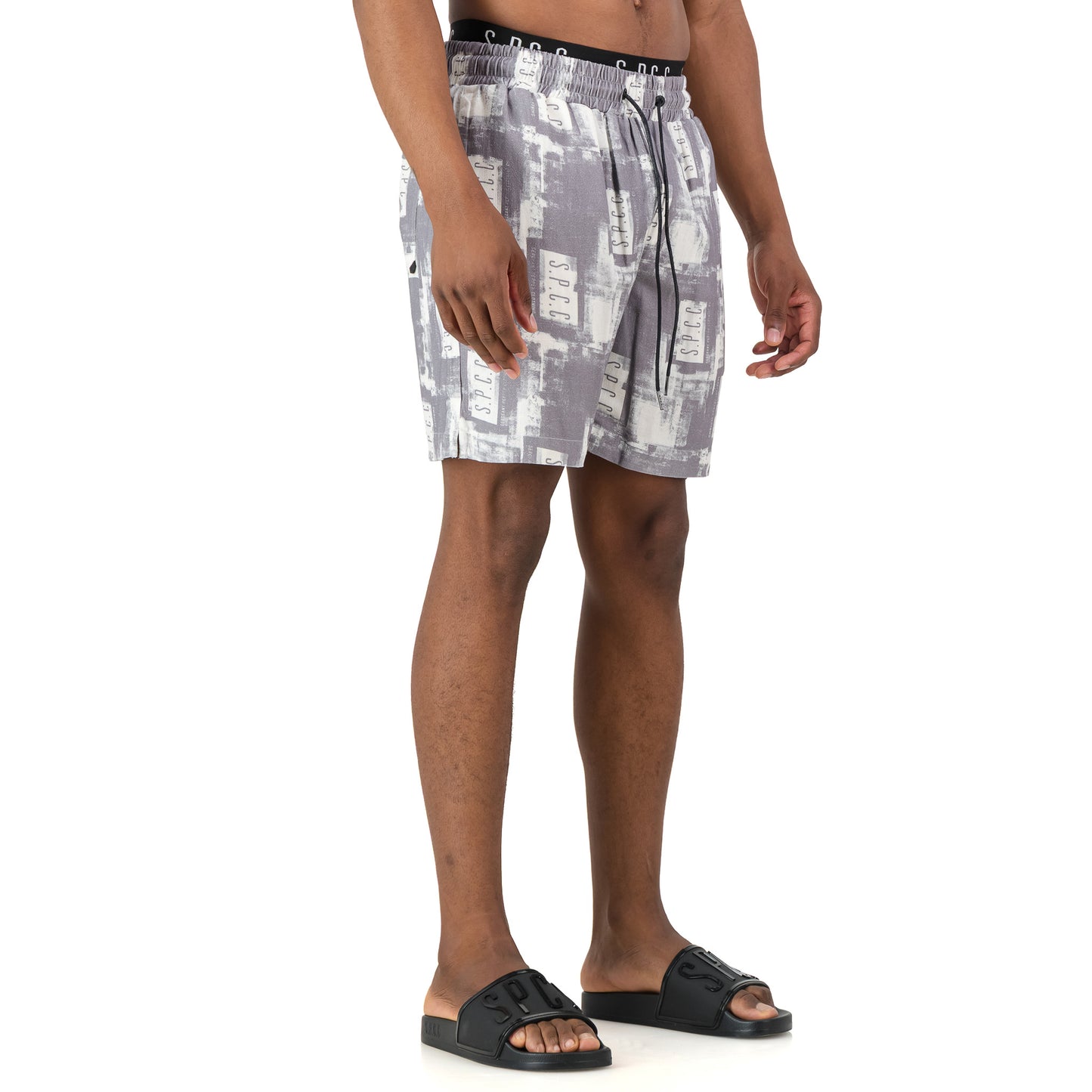 Gould Woven Short  - Mid Grey