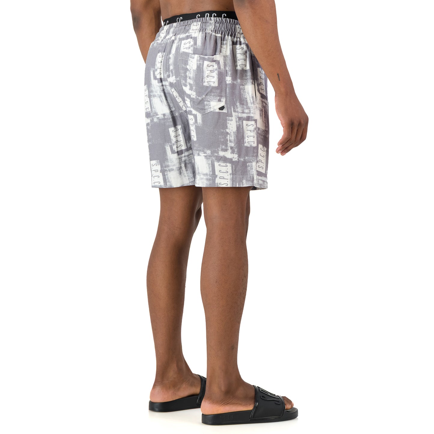 Gould Woven Short  - Mid Grey