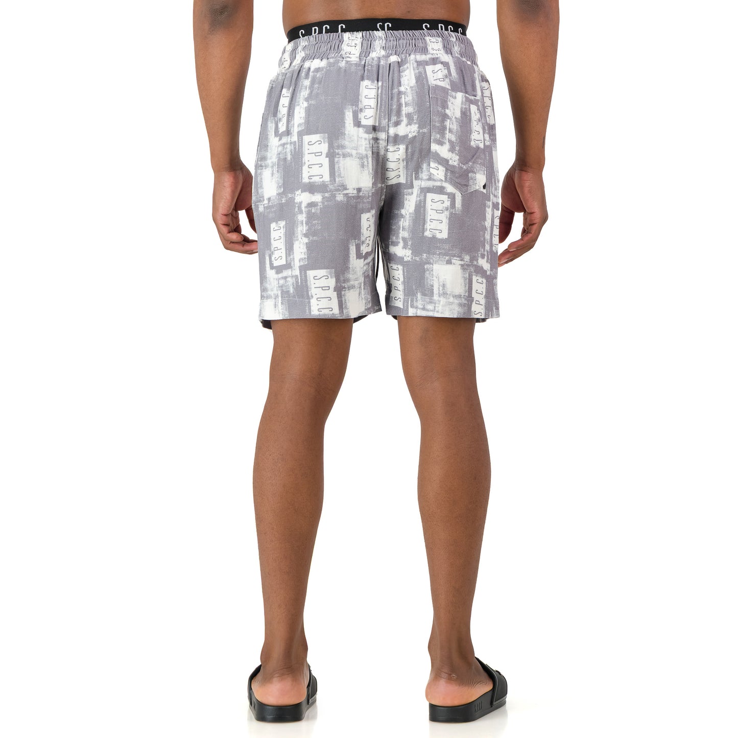 Gould Woven Short  - Mid Grey