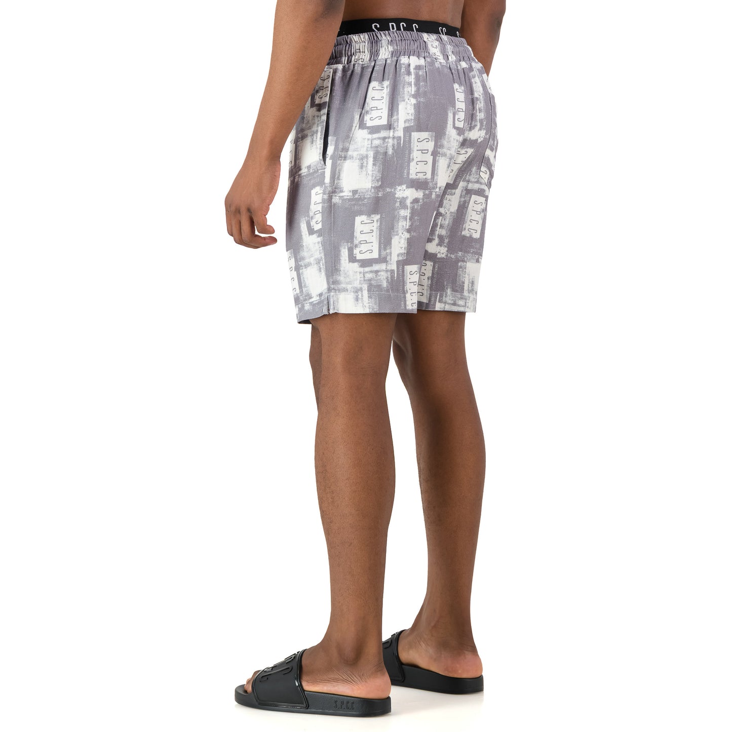 Gould Woven Short  - Mid Grey