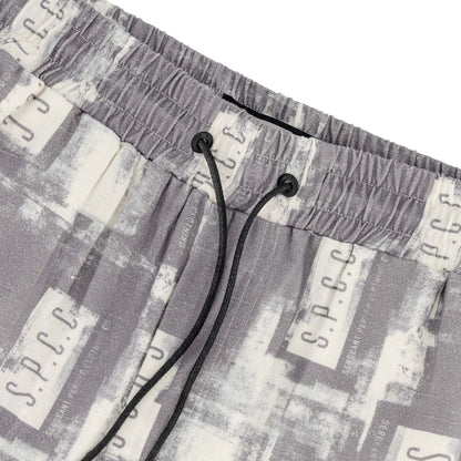 Gould Woven Short  - Mid Grey