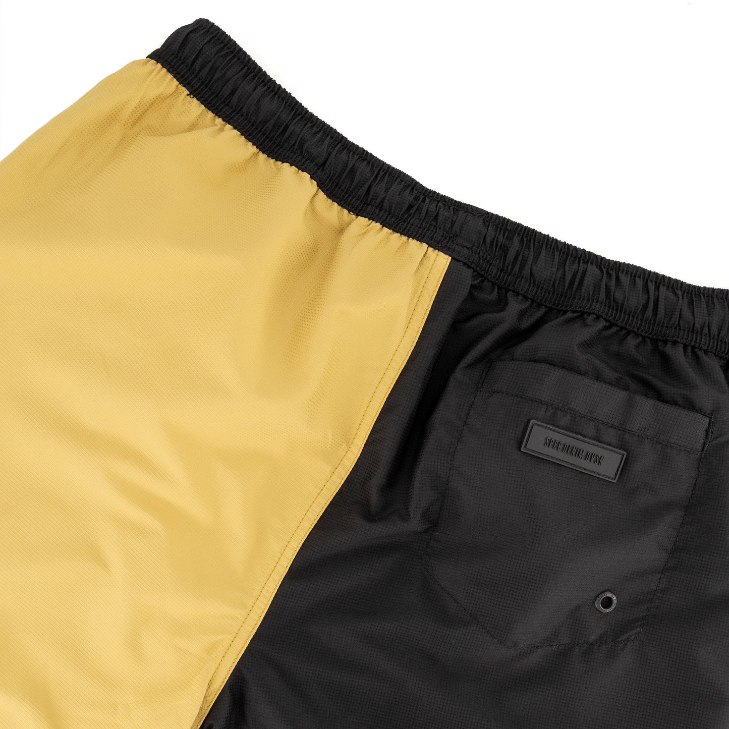 Mendes Swim Short  - Black/Yellow