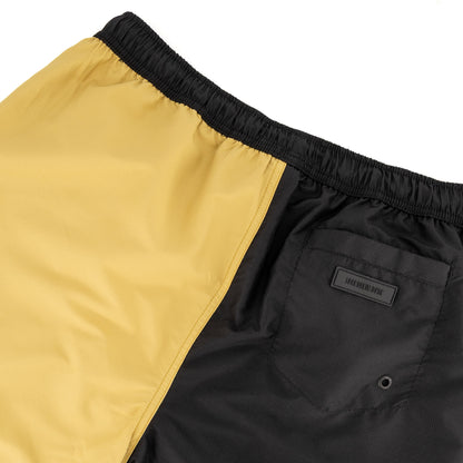 Mendes Swim Short  - Black/Yellow