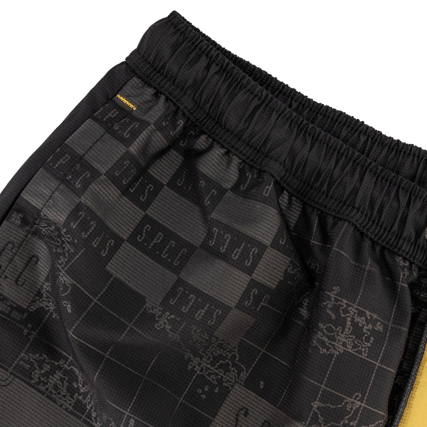 Mendes Swim Short  - Black/Yellow