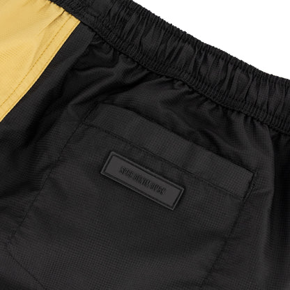 Mendes Swim Short  - Black/Yellow