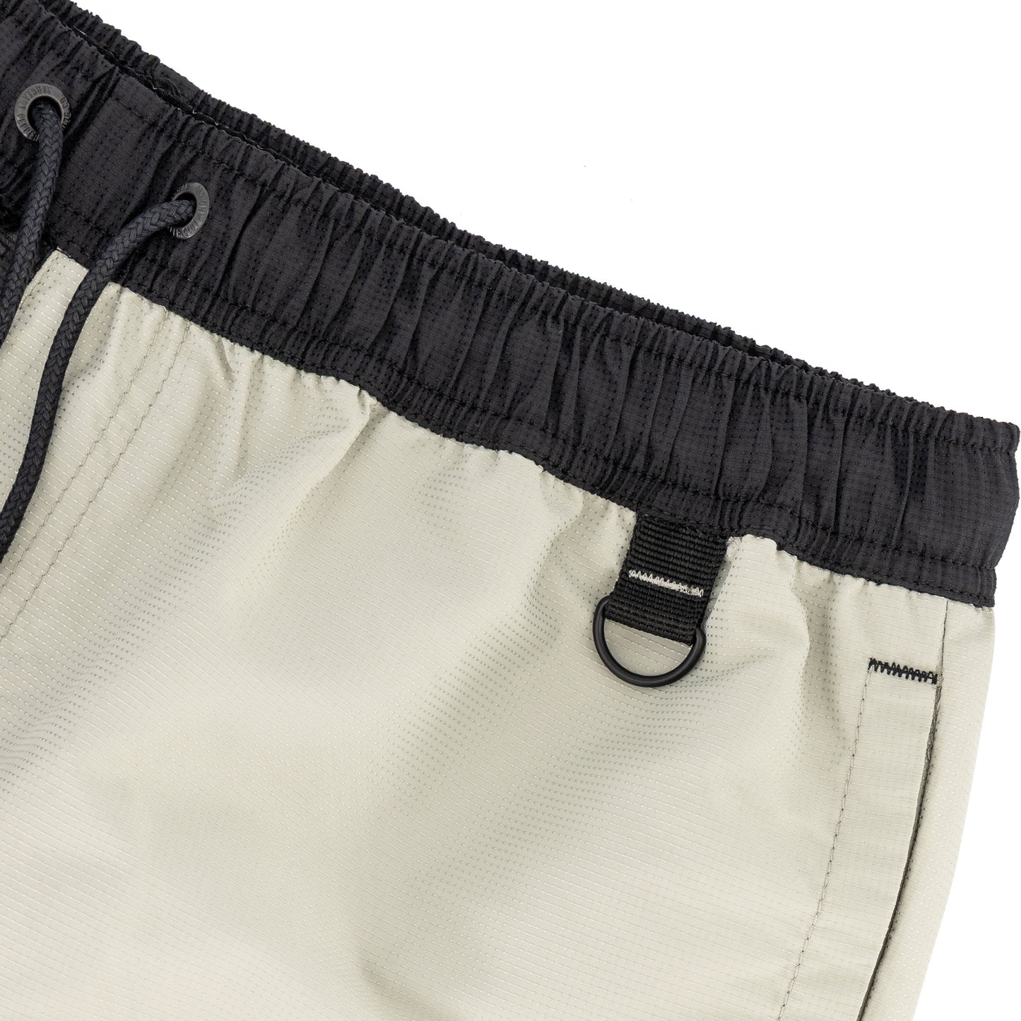 Mendes Swim Short  - Black/Light Green
