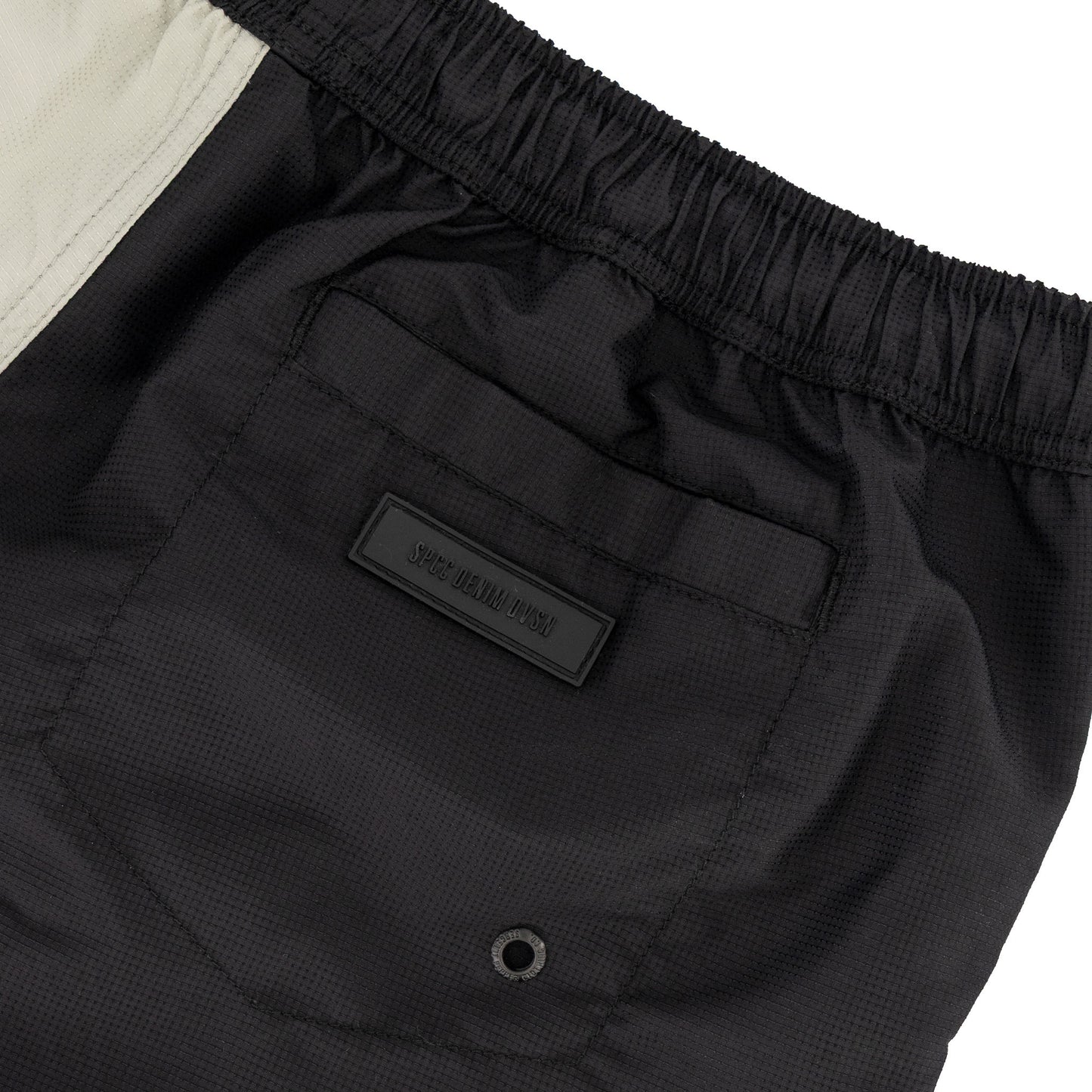 Mendes Swim Short  - Black/Light Green